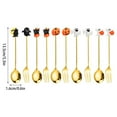 Spoons Spoons Pumpkin Witch Hat Spoons Dessert Spoon Coffee Spoon Ice
