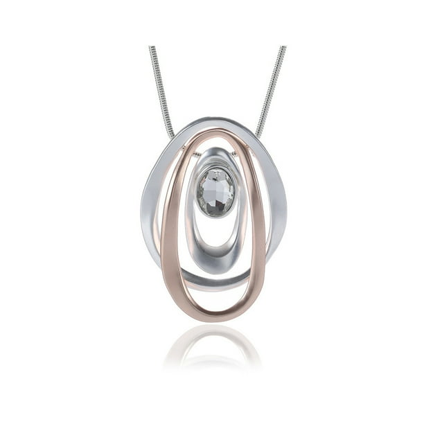 Minnieouse Mujer suéter cristal collar aleación moda decoración collares colgante joyería ropa accesorio para vacaciones Ropa, zapatos y accesorios Miscelánea Oro plateado Minnieouse AP014934-01