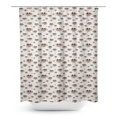 thumbnail image 1 of S4Sassy White Dot & Watermelon Fruits Printed Bathroom Curtain Waterproof Shower Drapes-60 x 70 Inch, 1 of 6