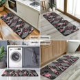 thumbnail image 6 of Pioneer Flower Floral Print Pattern Kitchen Rug Mat,Kitchen Runner Rugs Non Skid Washable,Decorative Kitchen Floor Mats for Kitchen,Sink,Laundry,17"x47.2", 6 of 7