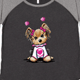 thumbnail image 4 of Inktastic Love Bug Yorkie Women's Plus Size T-Shirt, 4 of 5