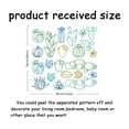 thumbnail image 2 of Line Cactus Wall Decal Green Plants Wall Sticker Peel and Stick DIY Wall Art PVC Wall Decal Decorations to Stick On The Wall, 2 of 6
