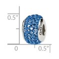 thumbnail image 2 of Blue Crystals from Swarovski Charm .925 Sterling Silver Reflection Beads, 2 of 3