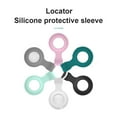 thumbnail image 4 of 4 Pack] Soft Silicone Case Compatible with Apple AirTag 2021, for AirTags Holder Keychain Accessories, 4 of 5