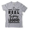 thumbnail image 5 of Fishing Shirt Reel Fishing Legend T-Shirt Fishing Gifts Fisherman Shirt Father's Day Fishing Shirt, 5 of 6