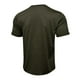 thumbnail image 5 of Camisas Elvqul Hombre Playa sin Estampado Manga Corta Cuello Mao Verde del Ejército Abotonada, 5 of 8