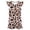 Pink, variant on Gunia Toddler Girls Nightgowns Pjs For Girls Halloween Flutter Sleeve Nightgown Summer Casual Cartoon Digital Print Dress Night Gowns Sleepwear White 3-4 Years