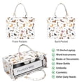 thumbnail image 2 of Large Capacity Tote Bag,Cartoon Dachshund Handbag Fashion Luxury Tote Bag,15.7"x13"x 5.1" Inches,Laptop Compatible, 2 of 2