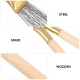 thumbnail image 2 of 2 Pcs Polymer Clay Steel Brush Clay Carving Brushes Practical Polymer Clay Tools, 2 of 9