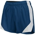 thumbnail image 3 of Holloway Sportswear 2XL Womens Olympus Shorts Navy/White 229389, 3 of 5