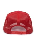 thumbnail image 2 of Outdoor Cap GL-155 High Profile Mesh Back with Cord-Red, 2 of 8