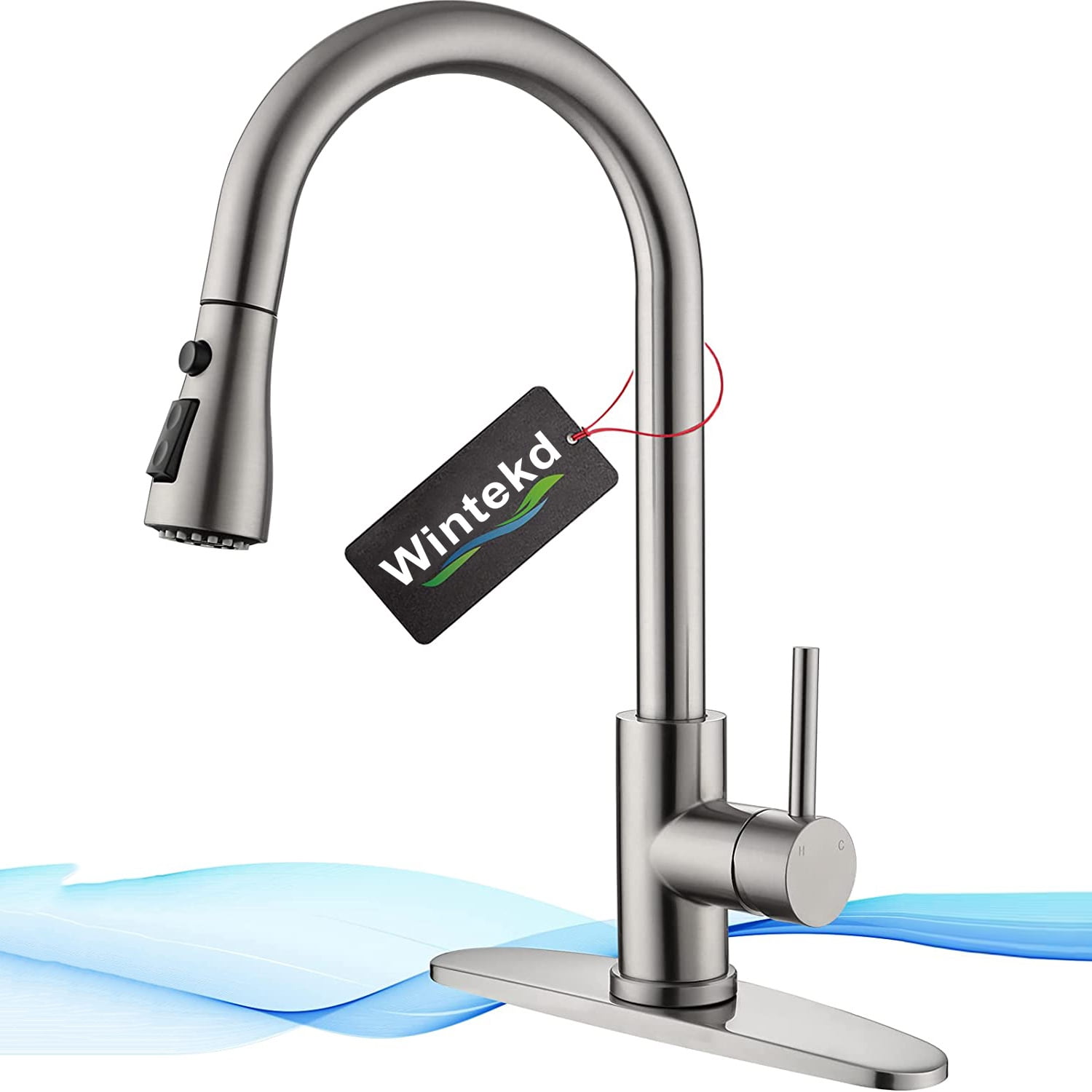 Kitchen Faucet with Pull Down Sprayer Multitask Mode Kitchen Sink Faucets for Kitchen RV, Bar