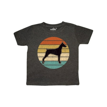 

Inktastic Doberman Dog Retro Sunset Gift Toddler Boy or Toddler Girl T-Shirt