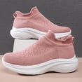 thumbnail image 5 of Women's Slip-On Walking Shoes, Lightweight and Breathable Mesh, Anti-Slip Casual Sneakers, 5 of 13