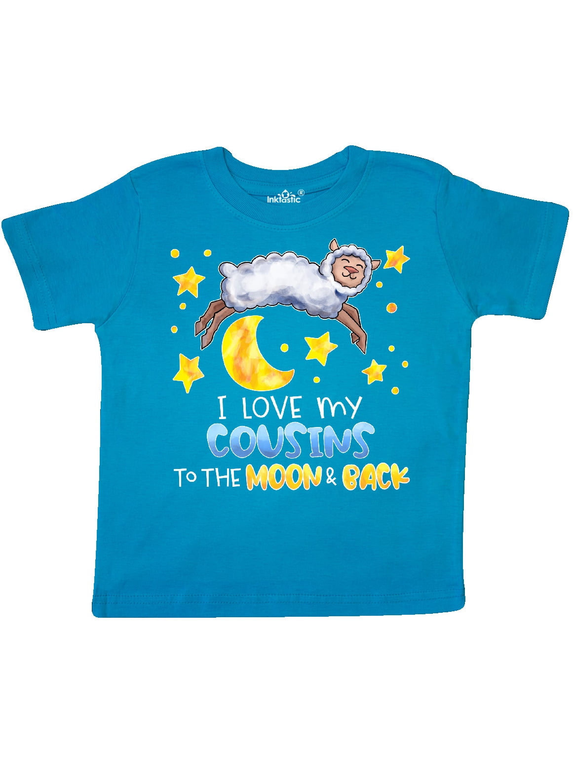Inktastic I Love My Cousins To the Moon and Back Cute Sheep Tote Bag 