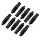 thumbnail image 2 of 40PCS Bota De Goma Con En V / Negro BMX Accesorios De Para Hombres Mujeres Libre Cola Bota de codo de freno de bicicleta V, 2 of 8