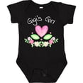 thumbnail image 3 of Inktastic Gigi's Girl Heart Flowers Girls Baby Bodysuit, 3 of 5
