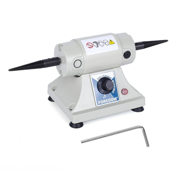 Bench Polisher, Adjustable Variable Speed Bench Polisher, Jewelry Polisher