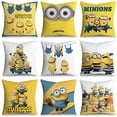 thumbnail image 2 of Despicable Me Minions Serie De Impresión De Poliéster Funda De Cojín 40x40cm 45x45cm Sofá Decoración Almohada, 2 of 4