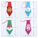 thumbnail image 2 of Corbatas De Lentejuelas De Navidad Santa Claus Muñeco De Nieve Reno Oso Decoración De Navidad Para Decoración De Fiesta En Casa 4 Unids/Set Guardurnaity HA029680-00, 2 of 5