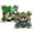 Checkered, variant on St Patrick’s Day Gnomes Throw Pillow Covers 16x16 Inch Buffalo Plaid Farmhouse St Patrick Decor Pillows Lucky Four Leaf Clover Rainbow Patterned Holiday Cushion Cases for Sofa Couch|Set of 2