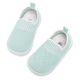 thumbnail image 3 of Calcetines para caminar MORENDL para niños pequeños, antideslizantes y transpirables, color menta, 3 of 6