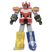 Power Rangers Mighty Morphin Dino Megazord Retro Style Zord Action Figure 7-Inch-Scale Toy for Boys and Girls