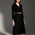 thumbnail image 5 of Natyhooy Women Belts For Jeans Dresses Pants Ladies Leather Waist Belt with Elegant Buckle, 5 of 7