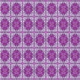 thumbnail image 1 of Ahgly Company Machine Washable Indoor Square Transitional Dark Magenta Purple Area Rugs, 4' Square, 1 of 7