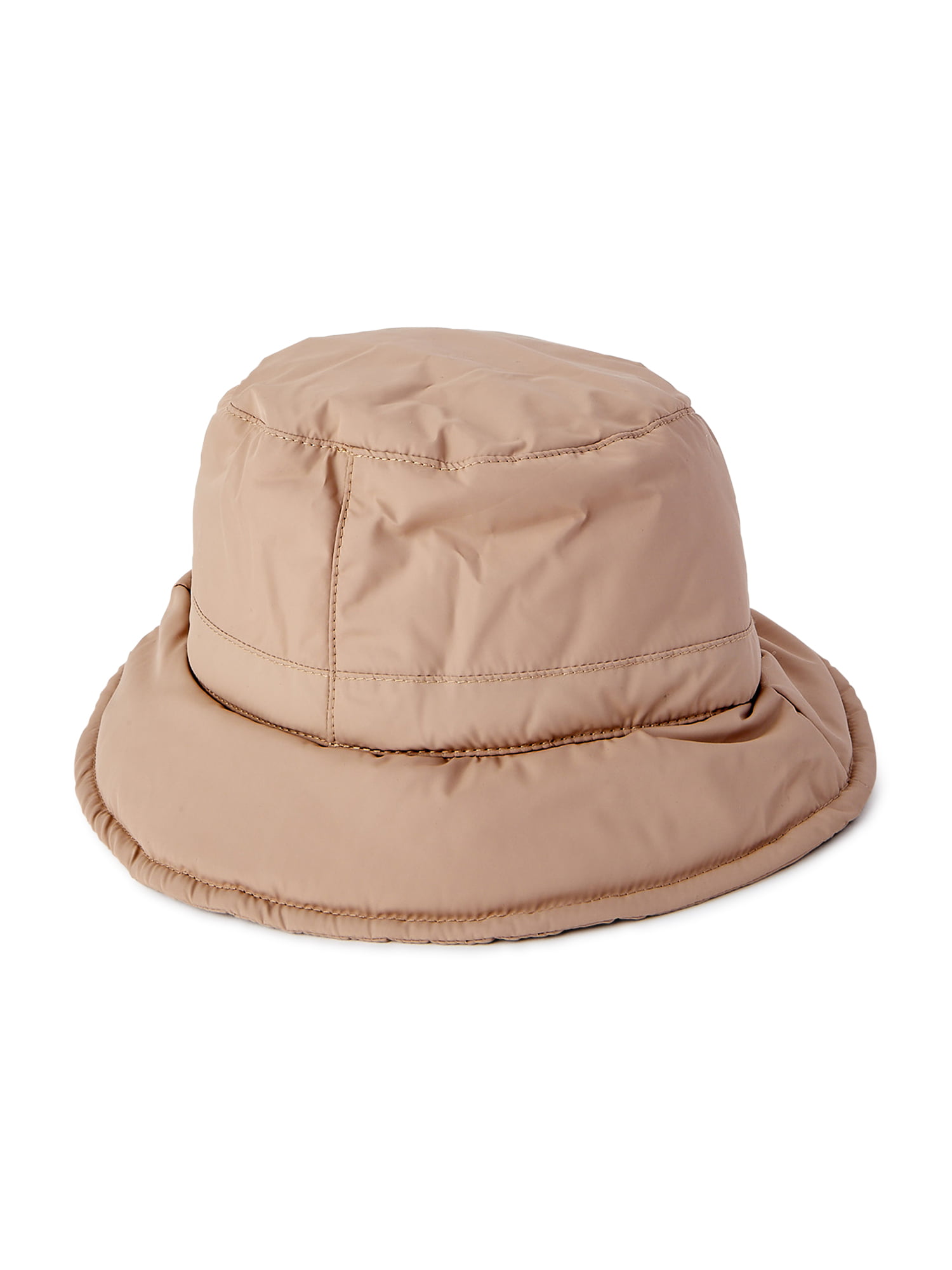 chanel leather bucket hat