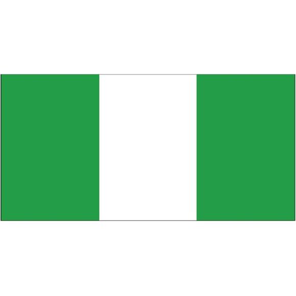 Annin Flagmakers 196381 5 ft. X 8 ft. Nyl-Glo Nigeria Flag