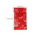 thumbnail image 2 of 3 Pcs Paquets Rouges Enveloppes de Mariage Chinoises Enveloppes Rouges Classiques pour Nouvel An, 2 of 8