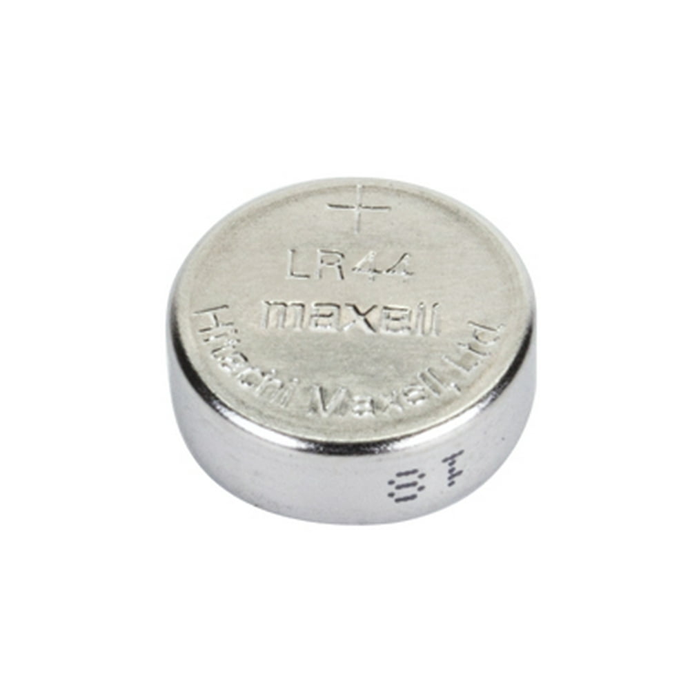 Maxell LR44 1.5V Button Cell Battery, 5 pk 2 pc each Tearstrip