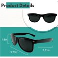 thumbnail image 3 of Shiyou-Lunettes de Diffraction Effet Cœur Accessoires de Fête Rave Lumière Lunettes de Soleil Protection UV400, 3 of 4