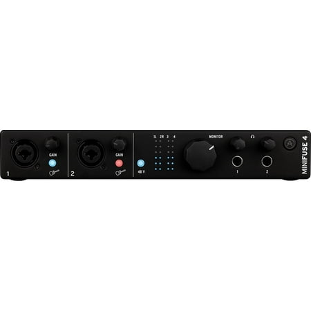 Arturia MiniFuse 4 Portable 4x Input USB-C MIDI Audio Interface Black Arturia MiniFuse 4 Portable 4x Input USB-C MIDI Audio Interface Black