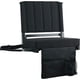 thumbnail image 3 of SPORT BEATS Asiento de estadio para gradas con respaldo y silla de estadio con cojín ancho acolchado - Incluye correa para el hombro y portavasos, 3 of 4