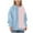 Light Blue Sweatshirt fot Kids _l, variant on AINIYS Girls Long Sleeve Tops Casual Color Block Crew Neck T Shirts Casual Oversized Drop Shoulder Pullover Army Green 3 Years