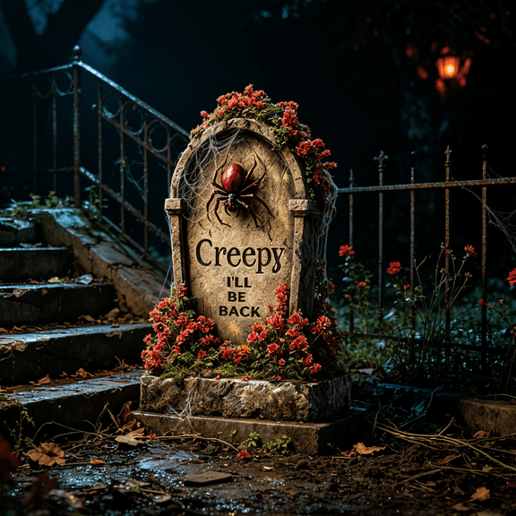 Halloween Tombstone for Graves, 17 inch Retro Realistic Gravestone Lawn Decorations,Outdoor Waterproof Graveyard Plaque, Halloween Spooky Decor for Backyard Cemetery Garden Sign