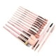 thumbnail image 1 of Juego de 15 brochas de maquillaje Nikou Cerdas suaves Mango ergonómico, 1 of 14