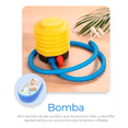 thumbnail image 4 of Bañera Inflable Para Bebés Portátil Tina Plegable Con Bomba Color Azul, 4 of 5