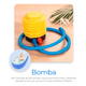 thumbnail image 4 of Bañera Inflable Para Bebés Portátil Tina Plegable Con Bomba Color Azul, 4 of 5