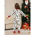 thumbnail image 4 of WIBACKER Kids Christmas Tree Pajamas Long Sleeve Holiday Pjs Set Toddler Boys Girls Xmas Reindeer Jammies 2-14 Years, 4 of 9