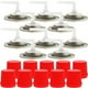 thumbnail image 5 of 10 válvulas pequeñas para tanque de gas con tapa roja, válvula de plástico para uso en exteriores, válvula universal para bombona de gas, miniválvula de gas para camping, válvula de gas confiable, 5 of 7