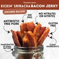 Mission Meats Candied Bacon OIF8 Jerky (Sriracha) Uncured Bacon