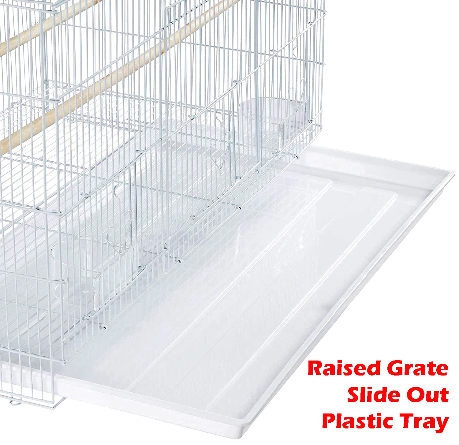 Lot of 4 Large 30" Bird Breeding Breeder Cages Divider 30x18x18"H With Stand 469 