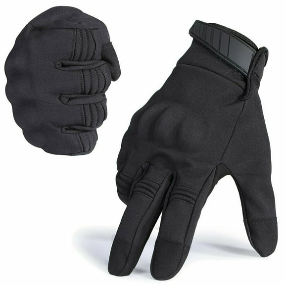 Sports Work Gloves Full Finger Touchscreen Gloves for Men Women, Knuckle Protective Breathable Lightweight Gloves for Outdoor Sports Motorcycle Cycling Training Climbing