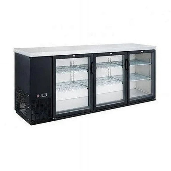DBB72-H3 3 Door Bar and Beverage Cooler (Hinge Doors)