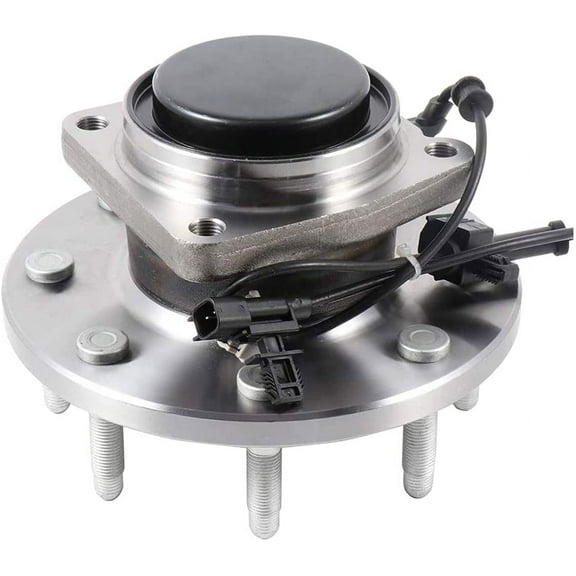 Afa Motors 515146 Front Wheel Bearing Hub Assembly w/8 Lugs Fits Chevrolet Silverado 2500 3500, GMC Sierra 2500 3500 Low-Runout Wheel Bearing (2WD RWD, w/ABS)