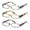 Multi-color, variant on HJQEQVD 3 Pairs Ladies' Readers Quality Spring Hinge Reading Glasses for Women （2.0）