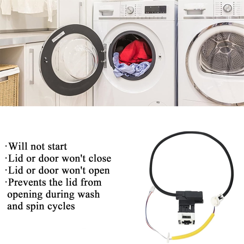 Plastic Lid Lock Assembly Set Lid Lock Switch Maintenance Set Service Part